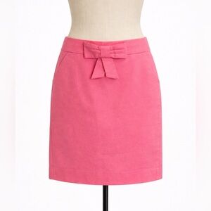 J.Crew – No. 2 Bow Pencil Skirt Bright Pink Career Office Skirt – Sz. 10